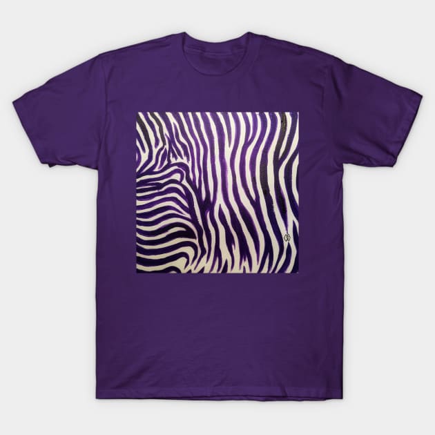 Zebra Vineyard Camo T-Shirt by Matt Starr Fine Art